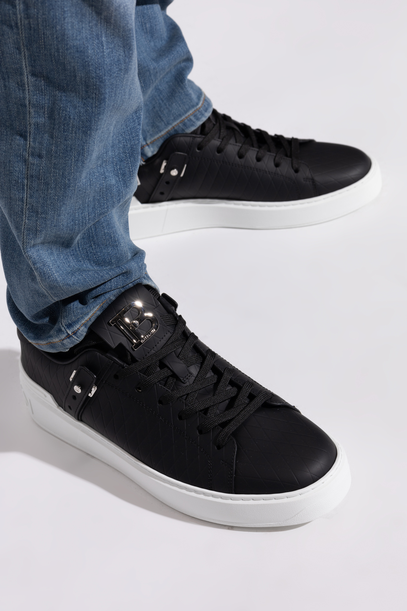 スニーカー BALMAIN Men Sneakers Black EM1VI370LCGD EAB BALMAIN: Sneakers men - Black | Balmain sneakers